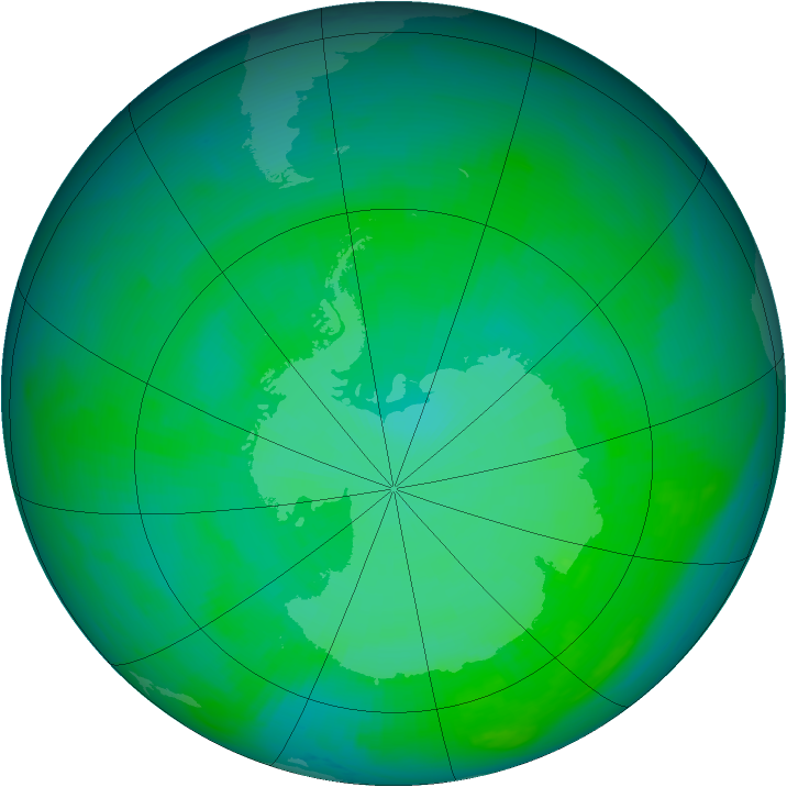 Ozone Map 1983-12-18